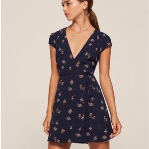 Reformation Petite Oyster Dress; size 4P.